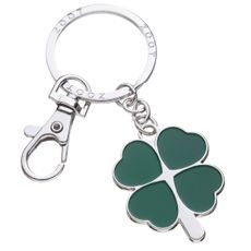 chaveiro-trevo-verde-metal
